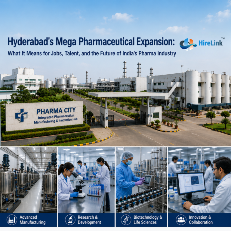 Hyderabad’s Mega Pharmaceutical Expansion: What It Means for Jobs, Talent, and the Future of India’s Pharma Industry 